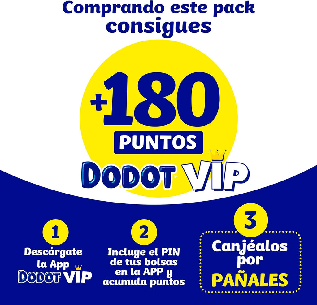 Dodot Nappy Activity Pants Size 4 (9-15 kg), 86 Nappies + Gift of 1 Pack of 40 Wipes, with 360 Adjustment Anti-Leak Extra Soft