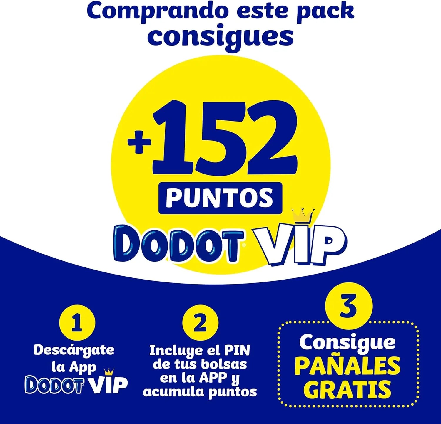 Dodot Pañales Bebé Activity, Talla 5 (11-16 kg), 152 Pañales, Hasta 12h de Protección Antifugas y Ajuste, Pack Mensual