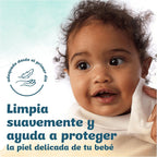 Dodot Toallitas Pure Cuida & Protege Para Bebé, 792 Toallitas (18 Packs De 44 Unidades), Ayuda a restaurar el pH natural de la piel, 99 Agua, Sin plástico