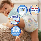 Dodot Nappy - Activity Pants, Size 6 (14-19 kg), 70 Nappies + Gift of 1 Pack of 40 Wipes with 360 Adjustment Anti-Leak Extra Soft