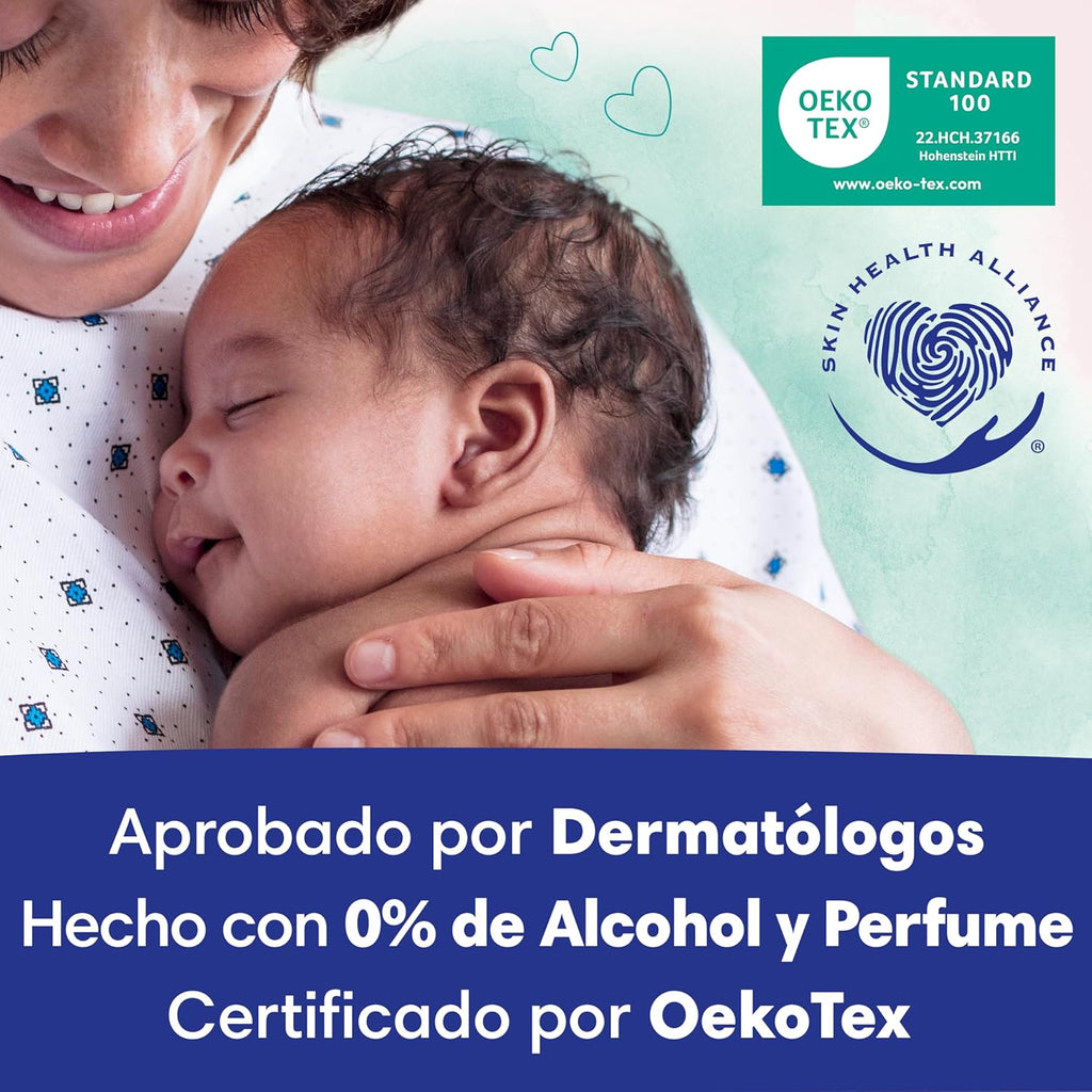 Dodot Aqua Pure Baby Wipes, 1536 Wipes, Helps Restore Skin's Natural PH, 99% Water